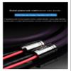 LEOSP 1 Pair HiFi Speaker Cable 7N OCC Speaker Wire with Banana Plug(3 Meters) view 4