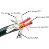LEOSP HiFi Speaker Cable 7N OCC High Performance Speaker Wire with Gold-Plated Y Plug Jack(2.5 Meters) view 4