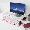 Famame Laptop Mouse Pad Pig Big Nose Pattern Desk Mat with Stitched Edges 31.5X 11.8 inch Non-Slip Large Keyboard Rubber Writing Table Mat for Office Home view 3