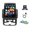 PHEZEN Android13.0 Car Stereo Fit for Dodge Ram 1500 3500 2013-2018 with Wireless Carplay Android Auto, 9.7 inch Car Audio Receivers GPS Navigation WiFi Bluetooth Backup Camera- 2+32G (AUTO AC) view 1