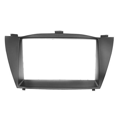 Sound-way - Single DIN Car Radio Frame Installatio 2Din Car Radio Fascia Panel Frame/Fit For HYUNDAI TUCSON IX35 2010 DVD Stereo Frame Panel Plate Mounting Dash Installation Bezel Trim Kit Car Front