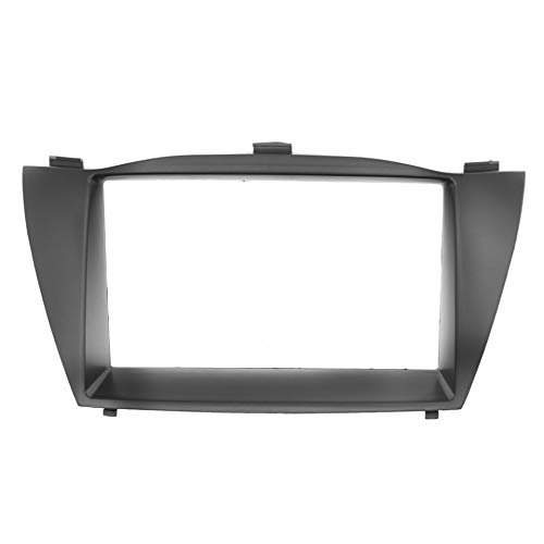 Sound-way - Single DIN Car Radio Frame Installatio 2Din Car Radio Fascia Panel Frame/Fit For HYUNDAI TUCSON IX35 2010 DVD Stereo Frame Panel Plate Mounting Dash Installation Bezel Trim Kit Car Front