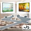 65U8H 65U8HQTUK TV Stand Legs Table Top Holder Compatible with Hisense 65" 4K Quantum Dot QLED Smart Google TV Model 65U8H 65U8HQTUK, TV Stand Mount for 65" Hisense TV 65U8H, 65U8H Television Legs view 3
