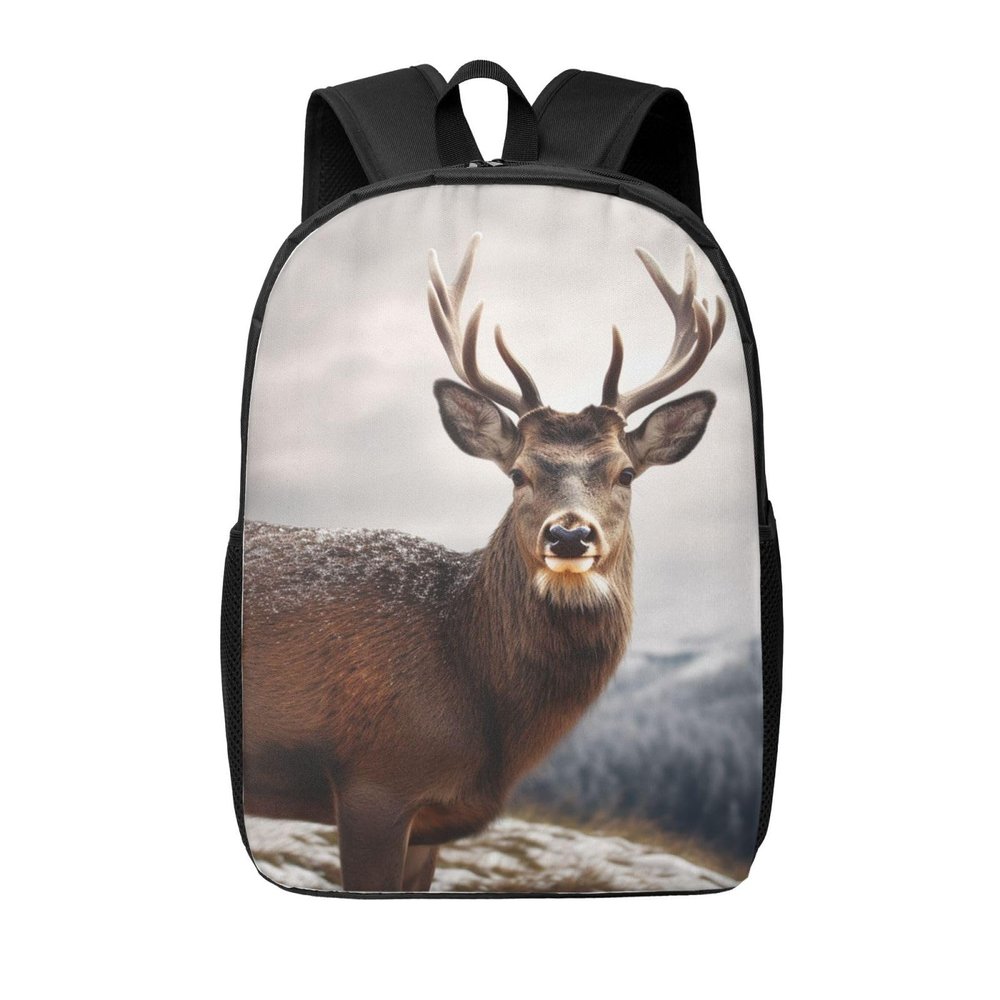 VTCTOASY Backpack Travel Laptop Backpack for Men Women Wild Animals Deer Computer Backpacks 17 inch Casual Daypack