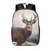 VTCTOASY Backpack Travel Laptop Backpack for Men Women Wild Animals Deer Computer Backpacks 17 inch Casual Daypack view 1