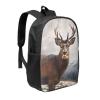 VTCTOASY Backpack Travel Laptop Backpack for Men Women Wild Animals Deer Computer Backpacks 17 inch Casual Daypack view 2
