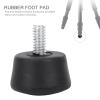 Tripod Rubber Feet, Universal Anti Slip Rubber Tripod Foot Pad Monopod Tripod 1/4in or 3/8in Rubber Tripod Foot Spikes for Uneven Ground (1/4) view 2