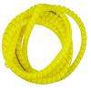 2 Meter Pipe Wire Protective Sleeve Spiral Protector 8mm 10mm 12mm 14mm 16mm Spiral Wrap Sleeving Tube Flame Retardant Cable Sleeves Band Winding Wraps Cable(Yellow,10mm Inside Diameter) view 1