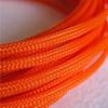 10 Meters Cable Expandable Flat Sleeves Cable Flexible Triple mesh Braided encrypted Flat casing 3/4/6/8/10/12/16mm Braided Wire Snakeskin Sleeving Extension Connector(Orange,10mm bore) view 1