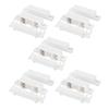 FOCMKEAS 5Pcs Magnetic Reed Switch Wired Surface Mount Normally Open NO Contact Sensor Alarm Magnetic Door Switch with 2 Wires, PVC, MC-31 view 1