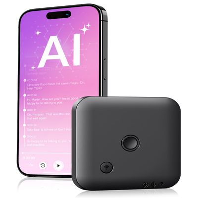FoCase Note AI Voice Recorder, Transcribe & Summarize, Translation, APP Control with Chat GPT, Magnetic, 64GB Memory, Support 112 Languages, Audio Recorder for Phone Calls, Lectures, Meetings