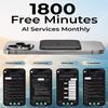 FoCase Note AI Voice Recorder, Transcribe & Summarize, Translation, APP Control with Chat GPT, Magnetic, 64GB Memory, Support 112 Languages, Audio Recorder for Phone Calls, Lectures, Meetings view 2