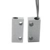 FOCMKEAS Magnetic Reed Switch Wired Surface Mount Normally Open/Closed NC/NO Contact Sensor Alarm Magnetic Door Switch with 3 Wires, Zinc Alloy Sliver, MC-51 view 4