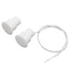 FOCMKEAS Recessed Wired Security Window Door Contact Sensor, Normally Open NO, Door Alarm Magnetic Reed Switch with 2 Wire, ABS White, RC-36 view 1