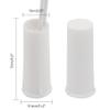 FOCMKEAS 5PCS Recessed Wired Security Window Door Contact Sensor, Normally Closed NC, Door Alarm Magnetic Reed Switch with 2 Wire, ABS White, RC-35 view 2