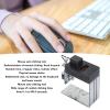 XHTLLO Adjustable Auto Keyboard Clicker, Physical Mouse Clicker with Rubberized Cover, Random Click Timer, Simulates Manual Clicking for Gaming and Computer Use view 3