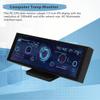 Ukrmon 7.9 Inch IPS Screen Computer Temperature Monitor Fan Speed Monitoring CPU GPU SSD Aida64 1280x400 Sub Monitor Secondary Screen for Linux Raspberry Pi Windows with Case White view 3
