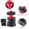 360 Degree Mini Ball Head with 1/4 Inch Screw Mount for DSLR Camera, Portable for Tripods view 3
