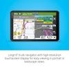 Garmin dzl OTR820, Large High-Res 8 GPS Truck Navigator, Custom Routing, Satellite Imagery, Wind Speed, Community-Shared Loading Docks, Entrances and Parking, Dual-Orientation Display view 3