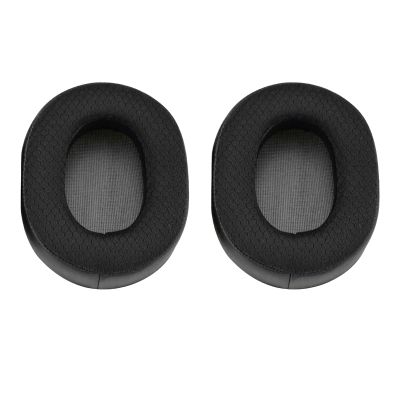 3.07 * 4.01 inch Leather + Foam + Cloth Earpads Replacement Parts for Plantronics RIG 500PRO Headset