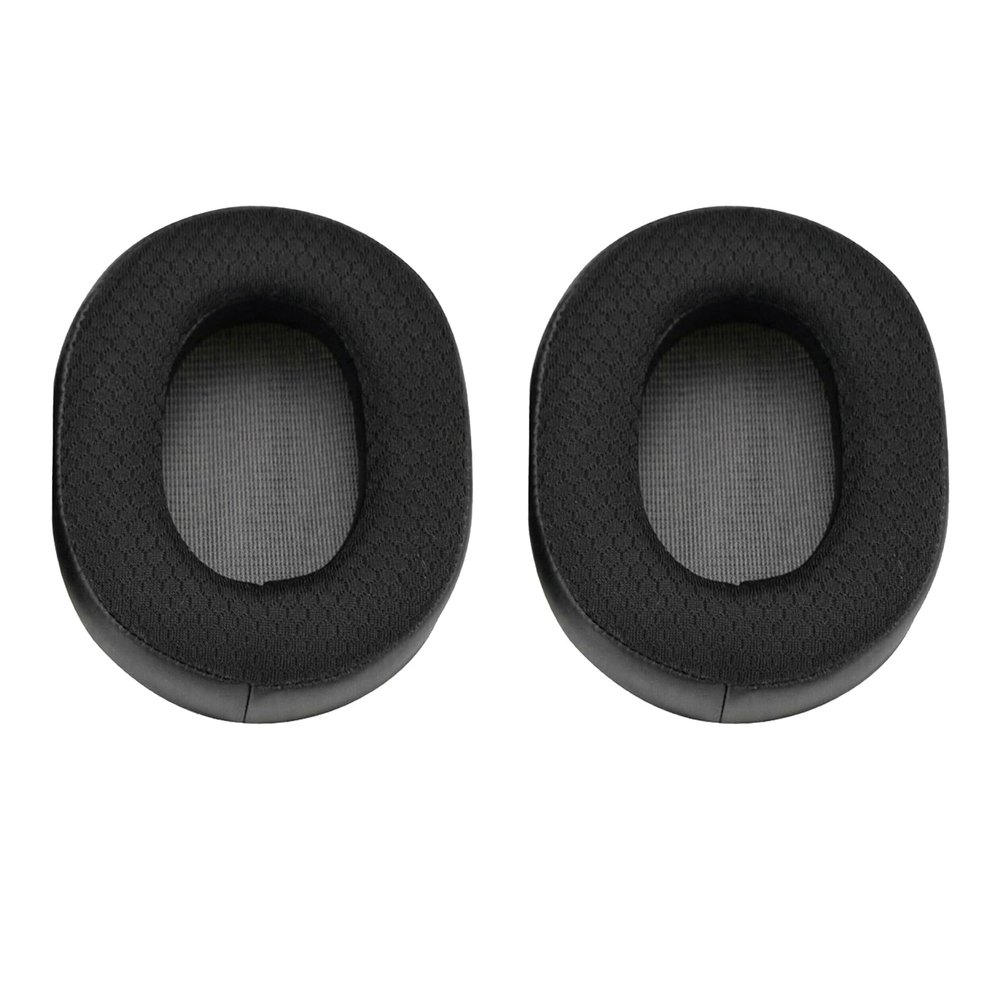 3.07 * 4.01 inch Leather + Foam + Cloth Earpads Replacement Parts for Plantronics RIG 500PRO Headset