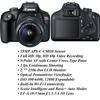 Canon EOS Rebel T100 w/EF-S 18-55mm f/3.5-5.6 III Lens, Tripod+Shoulder Bag+50 LED+PRO Accessory Bundle (20+Items) (Renewed) view 2