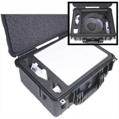 Waterproof Hard Case Fits Starlink Mini Kit with Dual-Level Foam