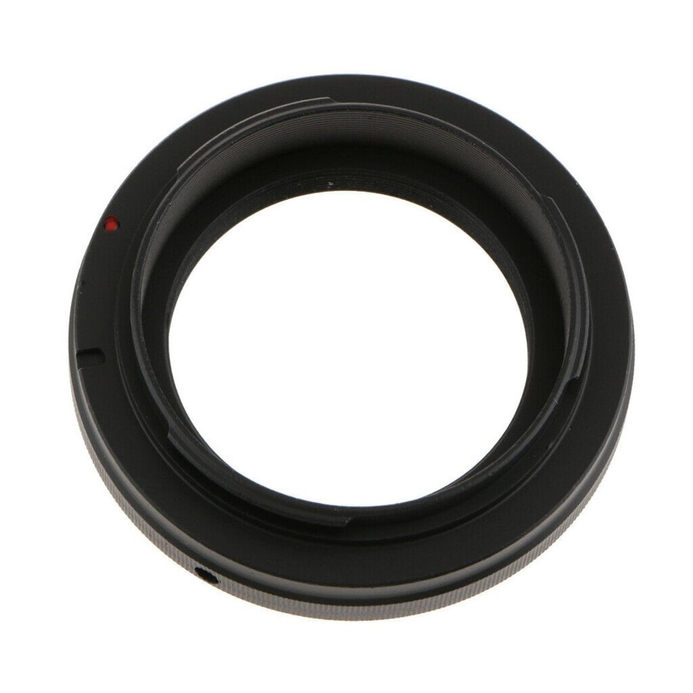 Portable Alloy Telescope T2 Lens Adapter Ring 2.4 * 0.6inch Lens Mount Adapter for Canon EOS 550D 7D 5D Mark II Fittings
