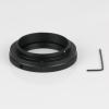 Portable Alloy Telescope T2 Lens Adapter Ring 2.4 * 0.6inch Lens Mount Adapter for Canon EOS 550D 7D 5D Mark II Fittings view 3
