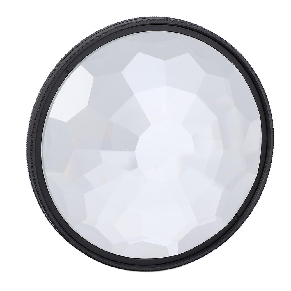 77mm Kaleidoscope Prism Camera Lens Filter, Optical Glass Photography Special Effect Filter with MRC Coating for DSLR, Mirrorless, Compact Cameras