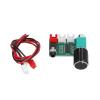 Channel Digital Power Amplifier Board 3.5mm AUX Audio Input Volume Adjustment 2 x 3w Output Plastic Material Lightweight and Portable for XH A157 Channel view 2
