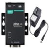 Moxa NPort 5150 with Adapter - 1-Port Device Server, 10/100M ethernet, RS-232/422/485 DB9 Male, 12~48 VDC, 0~55C (Adapter Included) view 1