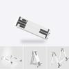 BoxWave Stand and Mount Compatible with vivo Pad3 Pro - Pocket Aluminum Stand 3-in-1, Portable Multi Angle Viewing Riser - Metallic Silver view 2