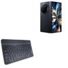 BoxWave Keyboard Compatible with vivo X Fold3 Pro - SlimKeys Bluetooth Keyboard, Portable Thin with Chiclet-Style Keys - Jet Black view 1