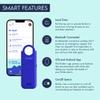 Shes Birdie - Birdie+ Smart Personal Safety Alarm for Women by WomenLoud Siren, Key Chain, 24/7 Live Rep, Emergency Alerts, Bluetooth Connection - 3 Month App Subscription Included (Indigo) view 2