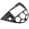 Sound-way - Single DIN Car Radio Frame Installatio 2 Din Car Fascia/Fit For Ford/Fit For Focus/Fit For Fiesta Left Hand Drive Car Stereo Panel Mounting Refitting BEzel Trim Kit Car Front Side Ai view 3