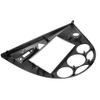 Sound-way - Single DIN Car Radio Frame Installatio 2 Din Car Fascia/Fit For Ford/Fit For Focus/Fit For Fiesta Left Hand Drive Car Stereo Panel Mounting Refitting BEzel Trim Kit Car Front Side Ai view 4