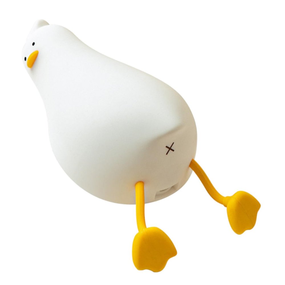 HAPINARY Silicone Cartoon Night Light for Boy Girl Brightness USB Rechargeable Bedside Lamp Cute Led for Room Warm Relaxing Glow for Comfort