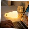 HAPINARY Silicone Cartoon Night Light for Boy Girl Brightness USB Rechargeable Bedside Lamp Cute Led for Room Warm Relaxing Glow for Comfort view 3