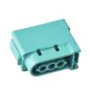 APLJDFD 1 Set Green 2 Pin Female Auto W/aterp/roof Connector Headlights Small Lights Turn Signals Taillights 3F1T-14A464-AA 13628677 view 3