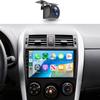 4G+64G for Toyota Corolla 2009-2013 Android Car Radio Stereo with Wireless CarPlay Android Auto,9 inch IPS Touchscreen Car Stereo Bluetooth5.0, GPS, WiFi, SWC,59UI,32EQ AI DSP + HD Backup Camera view 1