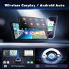 4G+64G for Toyota Corolla 2009-2013 Android Car Radio Stereo with Wireless CarPlay Android Auto,9 inch IPS Touchscreen Car Stereo Bluetooth5.0, GPS, WiFi, SWC,59UI,32EQ AI DSP + HD Backup Camera view 3