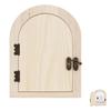 Fairy Door Outlet Covers, Wooden Fairy Outlet Covers with Door Artistic Fancy Romantic Fairy Door Outlet Cover Plate for Children Pet Proofing view 1