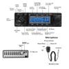 10 Meter Mobile Radio for Truckers,AT-6666PRO 80W High Power Ham Mobile Transceiver. AM 80W(PEP) / FM 50W / SSB 80W(PEP).RX and TX Noise Reduction, CTCSS/DCS with RX/TX Split Function. view 2