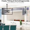 Ceiling TV Mount  Adjustable Hanging Ceiling TV Bracket Fits Most 43-86 inch LCD LED OLED 4K TVs,Pole Ceiling Mount Supports up to 132lbs, Max VESA 600x400mm,Black view 3