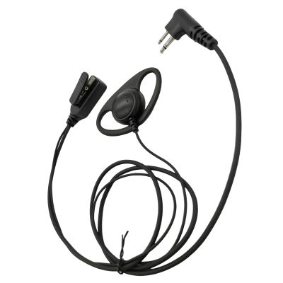 2 Pin Ptt Mic Earpiece Two Way Radio Headset for Motorola Walkie Talkie (4)