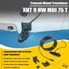 Camoo 710295-1 XNT 9 HW MDI 75 T for Humminbird Helix 7/8 (MEGA Down Imaging) Dual Spectrum Chirp with Temperature Transom Mount Transducer, Black view 2