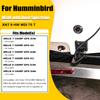 Camoo 710295-1 XNT 9 HW MDI 75 T for Humminbird Helix 7/8 (MEGA Down Imaging) Dual Spectrum Chirp with Temperature Transom Mount Transducer, Black view 3