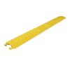 Yqyc Cable Ramp Cable Protector Ramps Wire Hose Protector 1 Channel Traffic Rubber Plastic Cord Cover Speed Bump, for Indoor and Outdoor Use(100x10x2cm) view 1