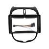 ZHOUKAIDM Radio Frame BYNCG 9 Inch 2Din Car Dashboard Frame CAR DVD Frame Radio Panel Frame Navigation Panel Fit for Peugeot 206 2000-2010 2 Din Android Practical view 1